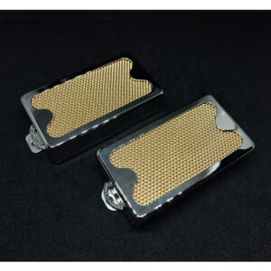 set iuso humbucker gold foil blacktop cover