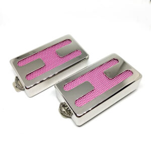 set iuso humbucker pink foil h-gate