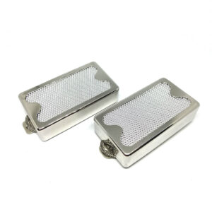 set iuso humbucker silver foil blacktop cover