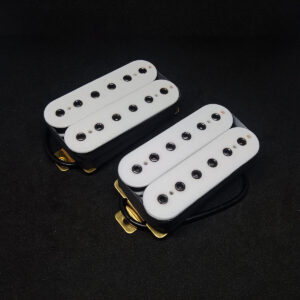 iuso humbucker white hex screw black